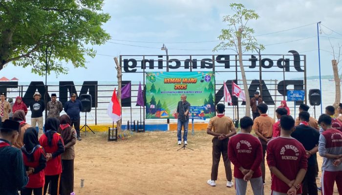 Kemah Hijau di Pantai Matahari, 70 Pelajar dan Mahasiswa Dibekali Edukasi Pengelolaan Sampah
