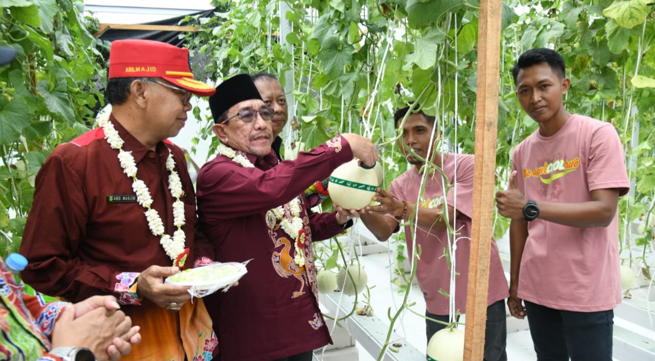 Pemkab Sumenep Resmikan Kawasan Smart Farming Hortikultura di Manding