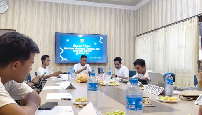 PWI Sumenep Matangkan Program Kerja 2026, Fokus Penguatan Organisasi dan Kontribusi Sosial