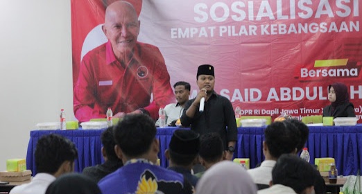 Sosialisasi Empat Pilar Kebangsaan MH. Said Abdullah, Generasi Muda Diajak Jadi Garda Depan Penjaga Nilai Kebangsaan