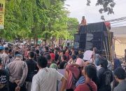 Ratusan Massa Geruduk Polres Sumenep, Desak Hentikan Kriminalisasi Keluarga Korban