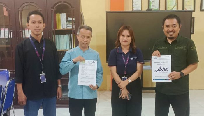 SMKN 1 Sumenep Perluas Mitra DUDIKA Berupa Kerja Sama dengan PT Aice Ice Cream Jatim Industry