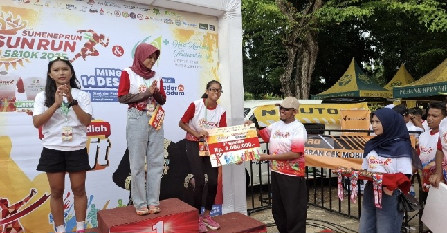 Sumenep Run Sun Run 2025 Gaungkan Gaya Hidup Sehat, Ribuan Warga Antusias Ikut Lari Massal