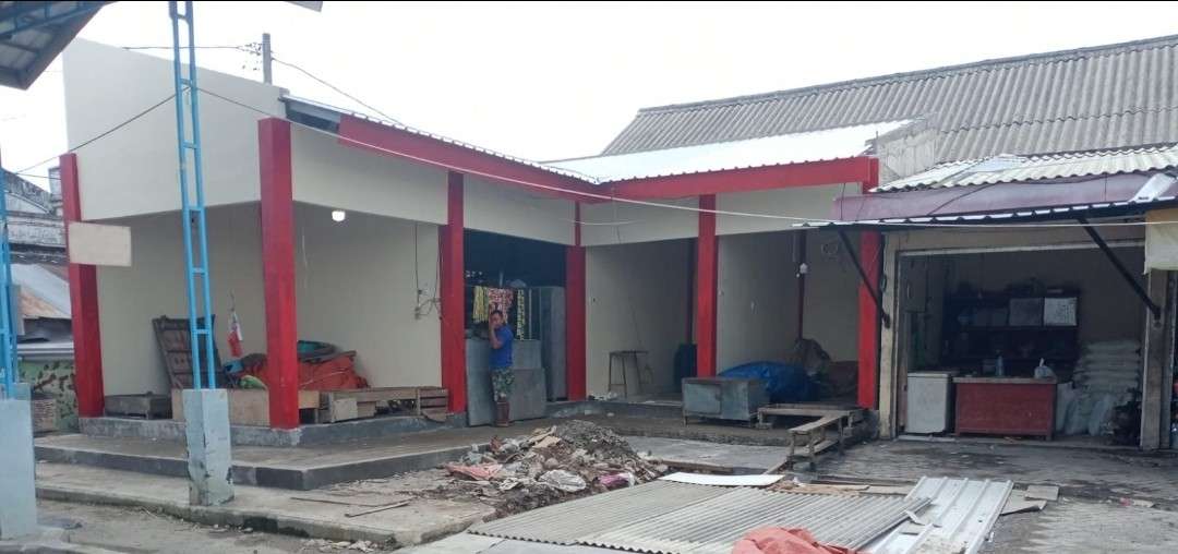 Pembangunan Los Baru Pasar Anom Sumenep Selesai, Pedagang Sudah Menempati