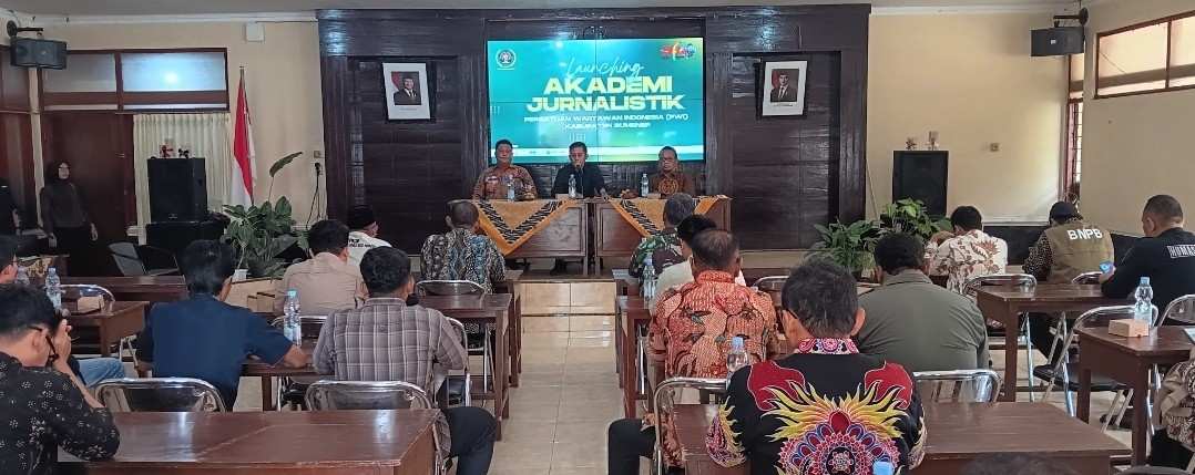 PWI Sumenep Resmikan Akademi Jurnalistik sebagai Ruang Edukasi dan Dialog Pers