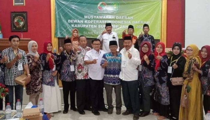 Musda Dekopinda Sumenep Tetapkan Sustono sebagai Ketua Periode Selanjutnya