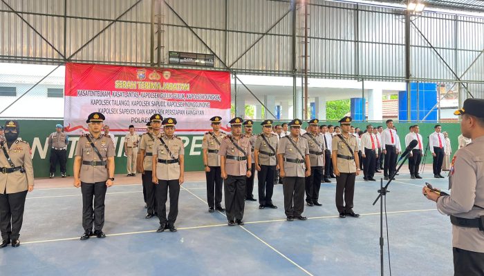 Sejumlah PJU dan Kapolsek Polres Sumenep Berganti, Kapolres Tekankan Profesionalisme dan Pelayanan Publik