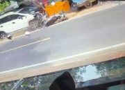 Diduga Mengantuk, Mobil Tabrak Motor dan Pedagang di Jalur Sumenep–Kalianget