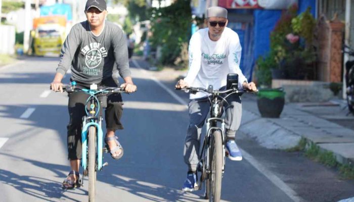 Meriahkan Haflatul Imtihan, Santri Ponpes Darurrahman Sumenep Gelar “Gowes Sehat”