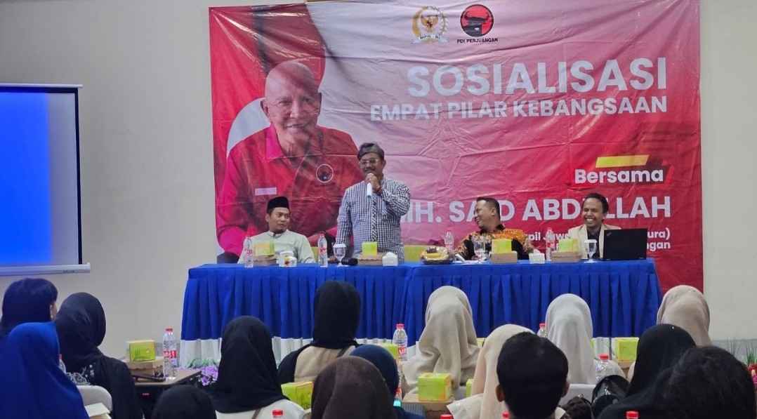 Ratusan Warga Sumenep Ikuti Sosialisasi Empat Pilar oleh MH Said Abdullah, Bahas Arah Bangsa di Era Digital