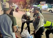 Polantas Menyapa “Sahur Off The Road”, Bagikan Santap Sahur dan Edukasi Tertib Lalu Lintas