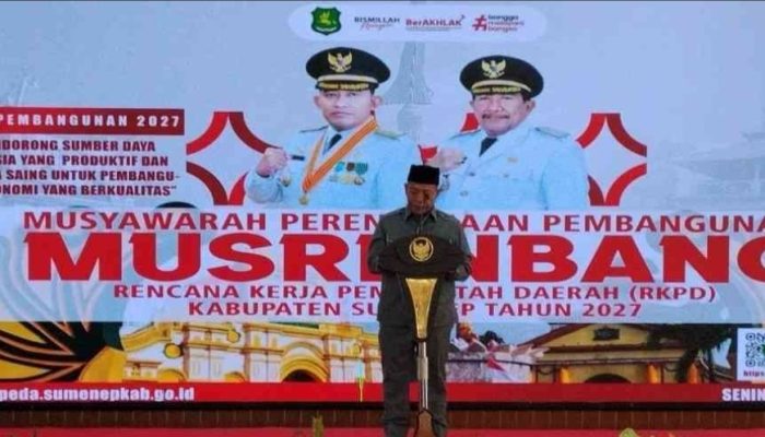 Wakil Ketua DPRD Sumenep Minta Pemkab Serius Tindaklanjuti Aspirasi Masyarakat dalam Musrenbang RKPD 2027
