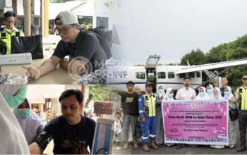 IBI Ranting Sapeken Gelar Cek Kesehatan Gratis bagi Pemudik Jalur Udara di Pagerungan Besar