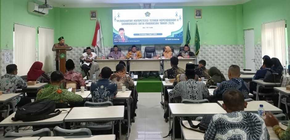 Kemenag Sumenep Tekankan Validitas Data Pendidikan Lewat Sosialisasi Sinkronisasi Madrasah