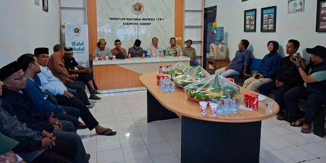 Halal Bihalal Lintas Generasi, PWI Sumenep Perkuat Solidaritas dan Etika Jurnalistik