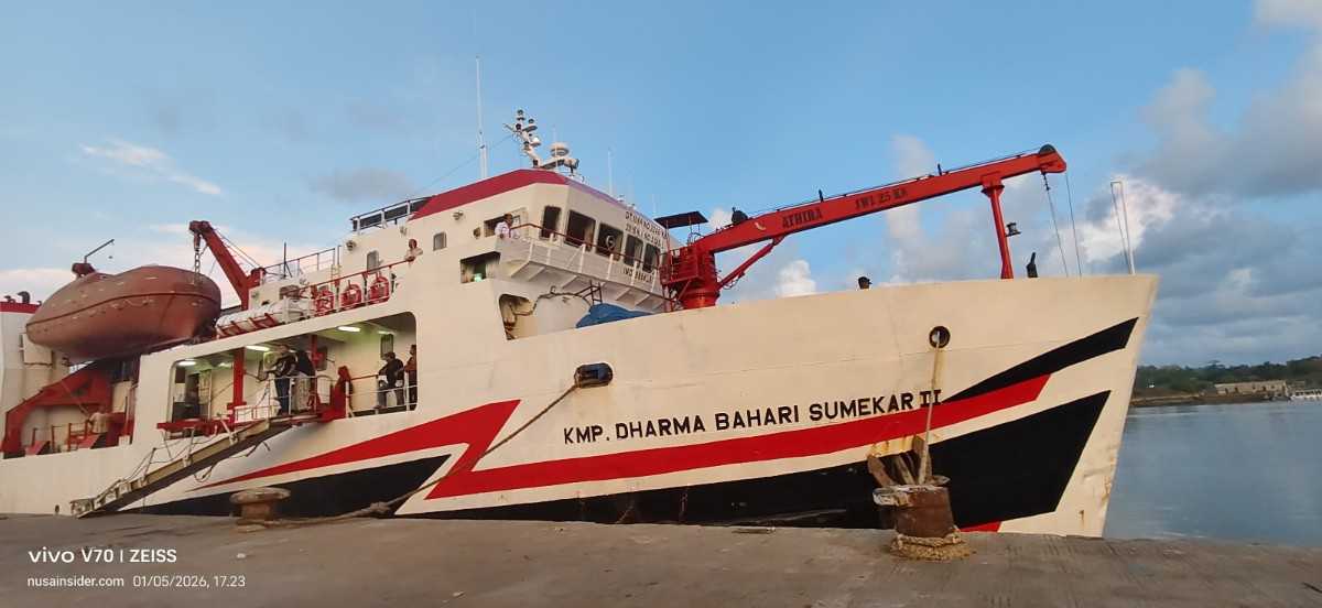KMP DBS III Kembali Berlayar, Layani Mobilitas Warga Kepulauan Sumenep