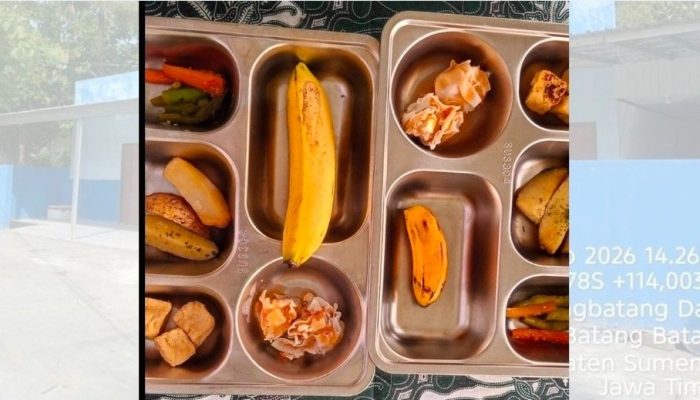Ini Penjelasan Kepala SPPG Batang-Batang Daya Terkait Ketidaksamaan Menu Buah Pisang MBG
