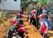 Siswa FIES Sumenep Belajar Disiplin dan Nasionalisme di Markas Yonif TP 931/KJ