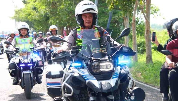 Polres Sumenep Gelar Apel Siaga dan Patroli Besar “May Day”