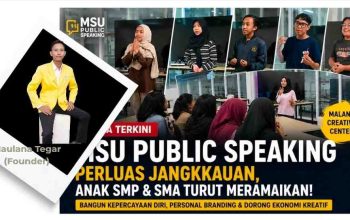 MSU Public Speaking Malang Jadi Wadah Pengembangan Diri Pelajar di Era Digital