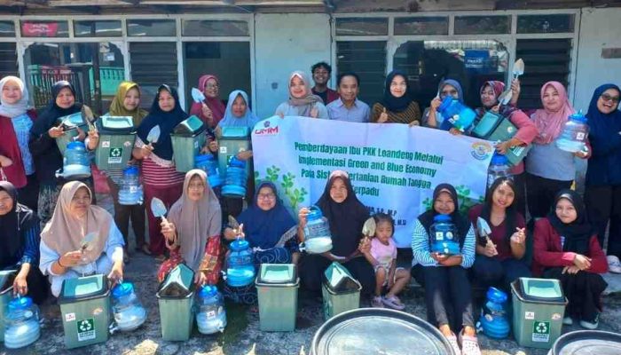 Dosen Fakultas Pertanian-Peternakan UMM Ajak Ibu PKK Loandeng Praktikkan Ekonomi Hijau