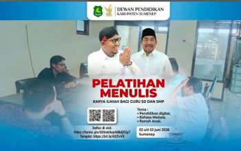 Dewan Pendidikan Sumenep Dorong Guru Aktif Menulis dan Publikasi Pendidikan Melalui Pelatihan Karya Ilmiah