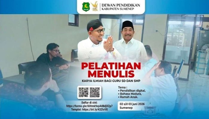 Dewan Pendidikan Sumenep Dorong Guru Aktif Menulis dan Publikasi Pendidikan Melalui Pelatihan Karya Ilmiah