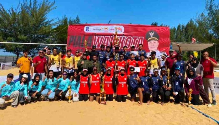 Tim Voli Pantai Sumenep Bersinar di Piala Wali Kota Surabaya 2026