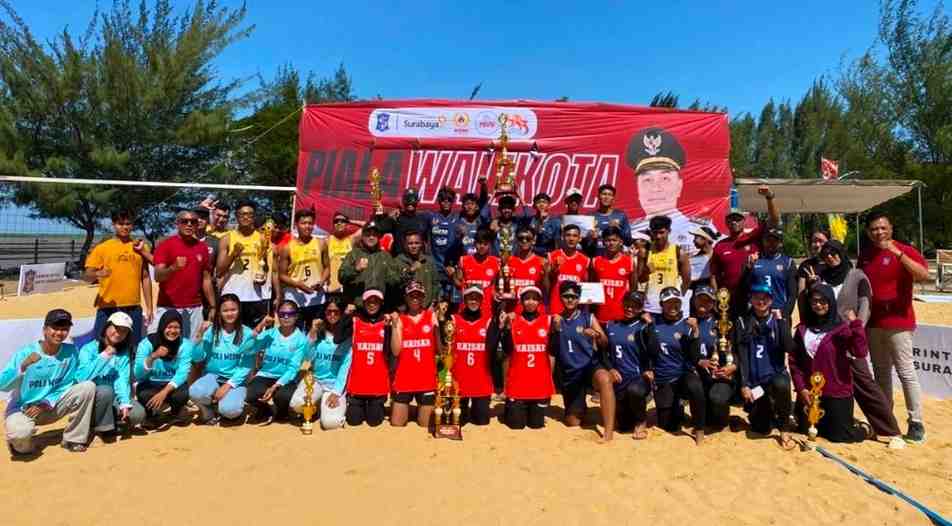 Tim Voli Pantai Sumenep Bersinar di Piala Wali Kota Surabaya 2026