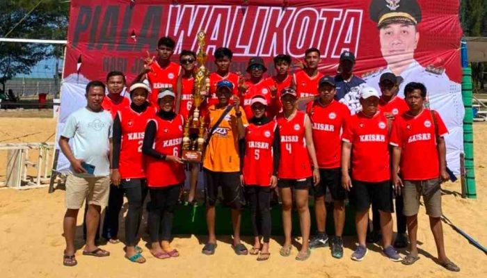 Tim Voli Pantai Putra Sumenep Raih “Runner-up” di Piala Wali Kota Surabaya 2026