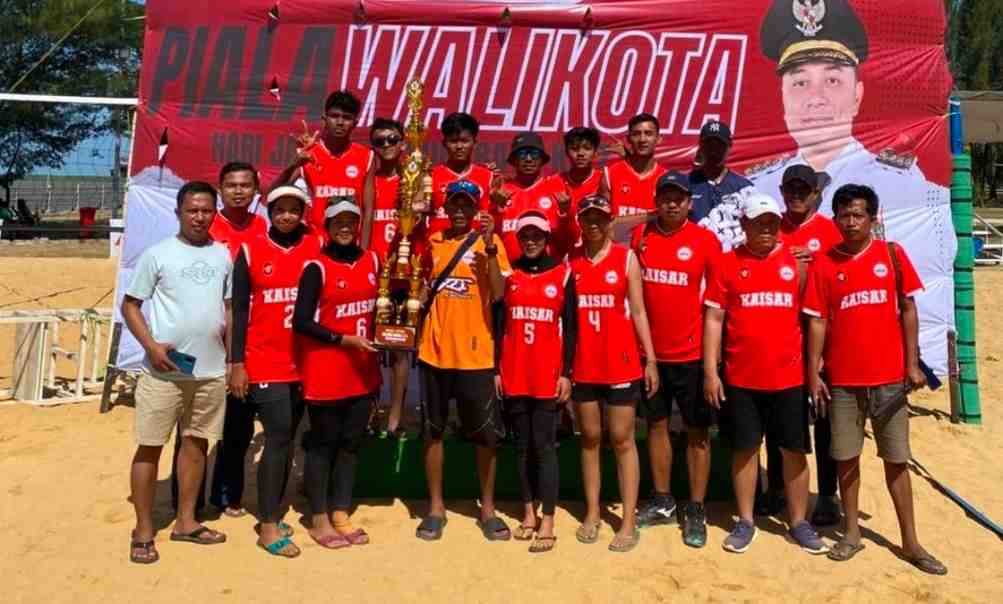Tim Voli Pantai Putra Sumenep Raih "Runner-up" di Piala Wali Kota Surabaya 2026