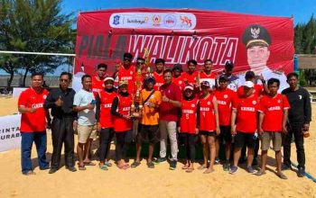 Tim Voli Pantai Putri Sumenep Juara Piala Wali Kota Surabaya 2026