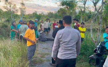 Petani Lanjut Usia Ditemukan Meninggal di Jalan Desa Lobuk