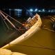 Kapal Pengangkut Kayu Jati Terendam di Pelabuhan Kalianget Sumenep