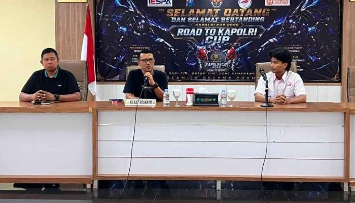 28 Tim Berlaga di Turnamen “E-Sport Road to Kapolri Cup 2026” Polres Sumenep