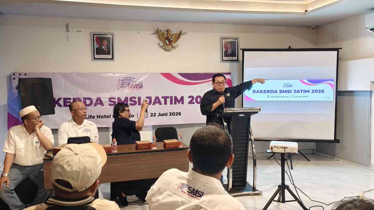 SMSI Sumenep Bawa Semangat Konsolidasi Media Siber Daerah di Rakerda Jatim