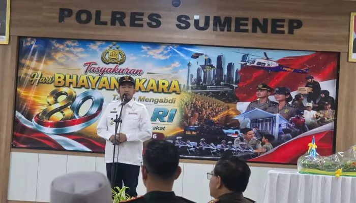 Bupati Sumenep Apresiasi Kinerja Polres, Dorong Polri Semakin Dekat dengan Masyarakat