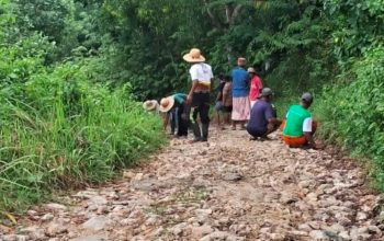 Jalan Rusak di Desa Montorna Tak Bisa Dibangun Pemkab, Ternyata Masih Berstatus Jalan Desa