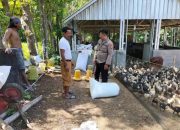 Bhabinkamtibmas di Bluto Sambangi Peternak Bebek, Dorong Ketahanan Pangan di Aeng Dake
