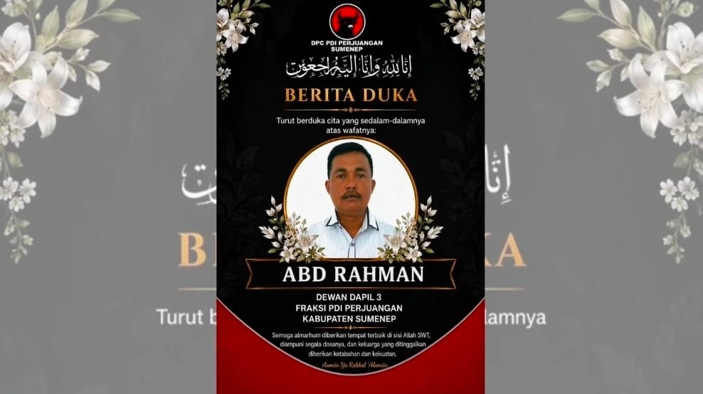 Duka Fraksi PDI Perjuangan Sumenep, Ketua DPRD Sebut Abd. Rahmad Kader yang Mengabdi Sepenuh Hati