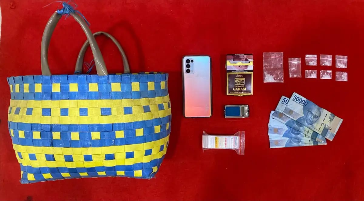 Polres Sumenep Bekuk Pria Pemilik 1,74 Gram Sabu di Pangarangan