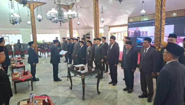 25 Pejabat Administrator Dilantik, Bupati Sumenep Ancam Rotasi Jika Enam Bulan Kinerja Kurang Bagus