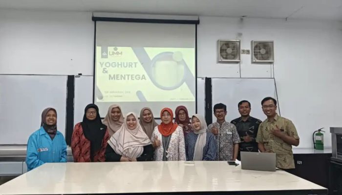 Dosen UMM Ubah Susu Sisa Peternak Pujon Jadi Yogurt dan Butter, Sekaligus Bahan Ajar Bioteknologi