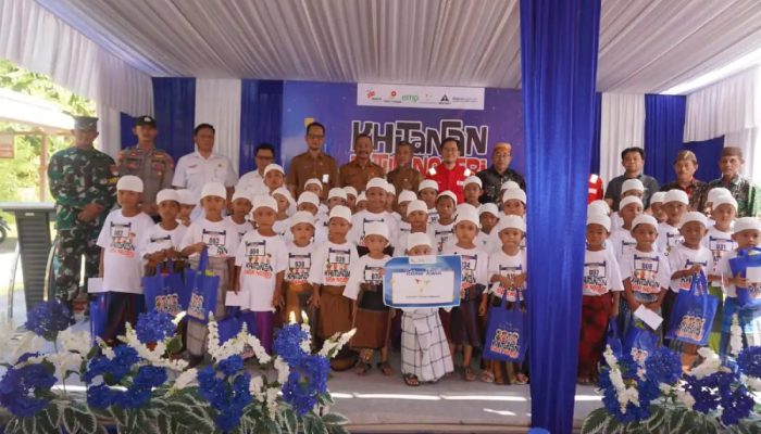 Yayasan Bakrie Amanah Bersama EMP dan KEI Gelar Khitanan Sehat untuk Ratusan Anak di Wilayah Operasi Produksi 
