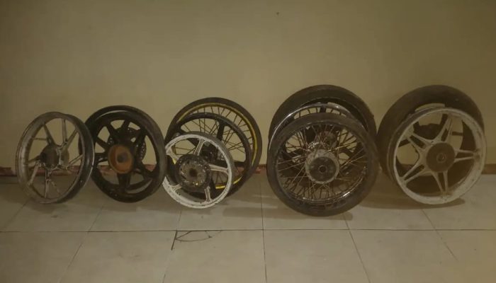 Polsek Sapudi Bekuk Pelaku Pencurian Belasan Velg Motor di Gayam Sumenep