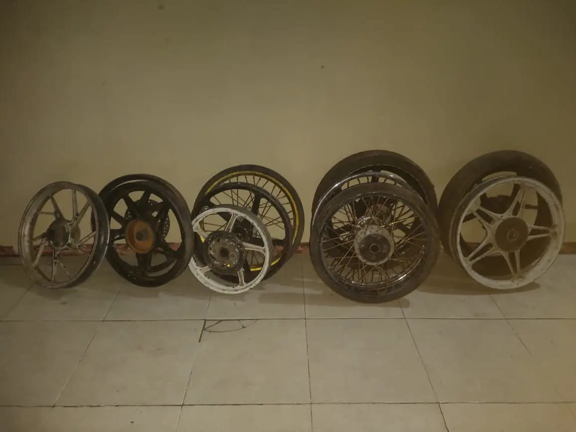 Polsek Sapudi Bekuk Pelaku Pencurian Belasan Velg Motor di Gayam
