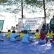 SKK Migas-KEI dan Laskar Obor Ajak Anak-anak di Pagerungan Besar Sumenep Melukis dan Tanam Mangrove