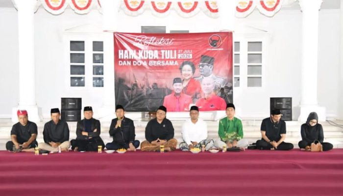 Peringati 30 Tahun Kudatuli, DPC PDI Perjuangan Sumenep Gelar Doa Bersama