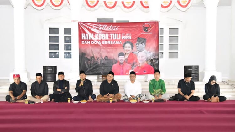 Peringati 30 Tahun Kudatuli, DPC PDI Perjuangan Sumenep Gelar Doa Bersama