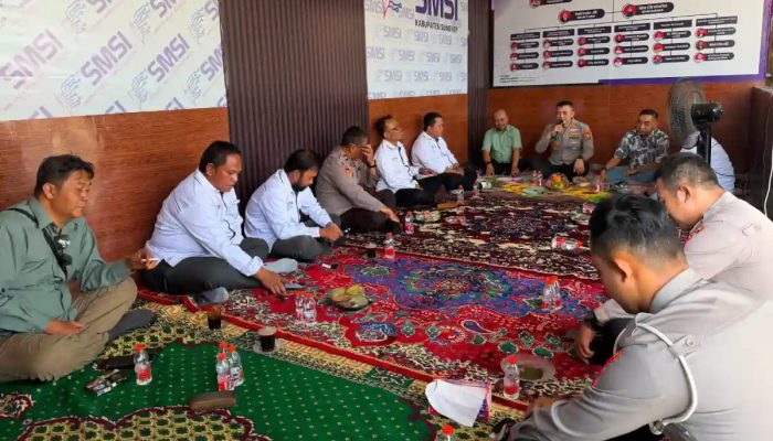 Kapolresta Sumenep Berencana Bangun Media Center untuk Perkuat Kemitraan dengan Pers